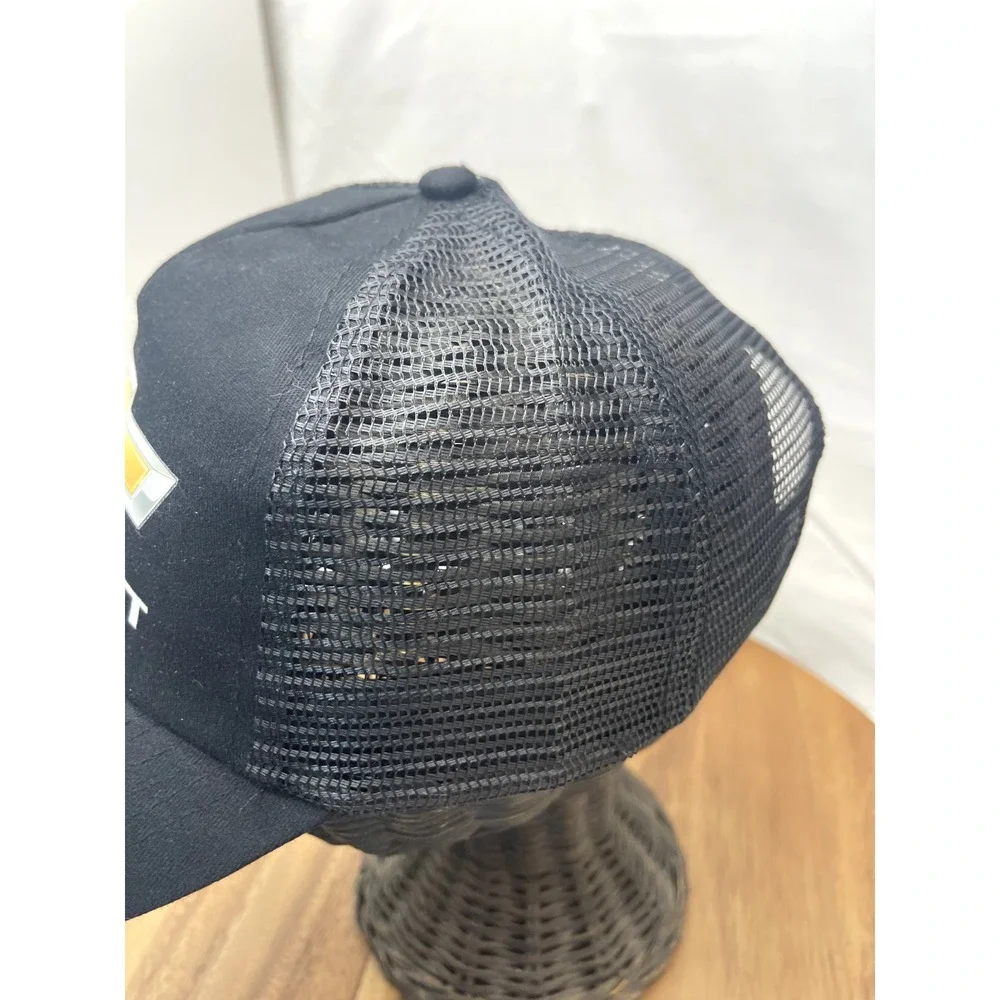Chevrolet Hat Cap Trucker  Logo Bow‎ Tie Snapback Black Baseball Dealer New